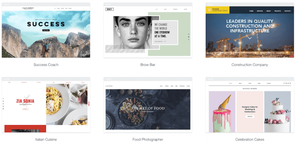 Wix templates