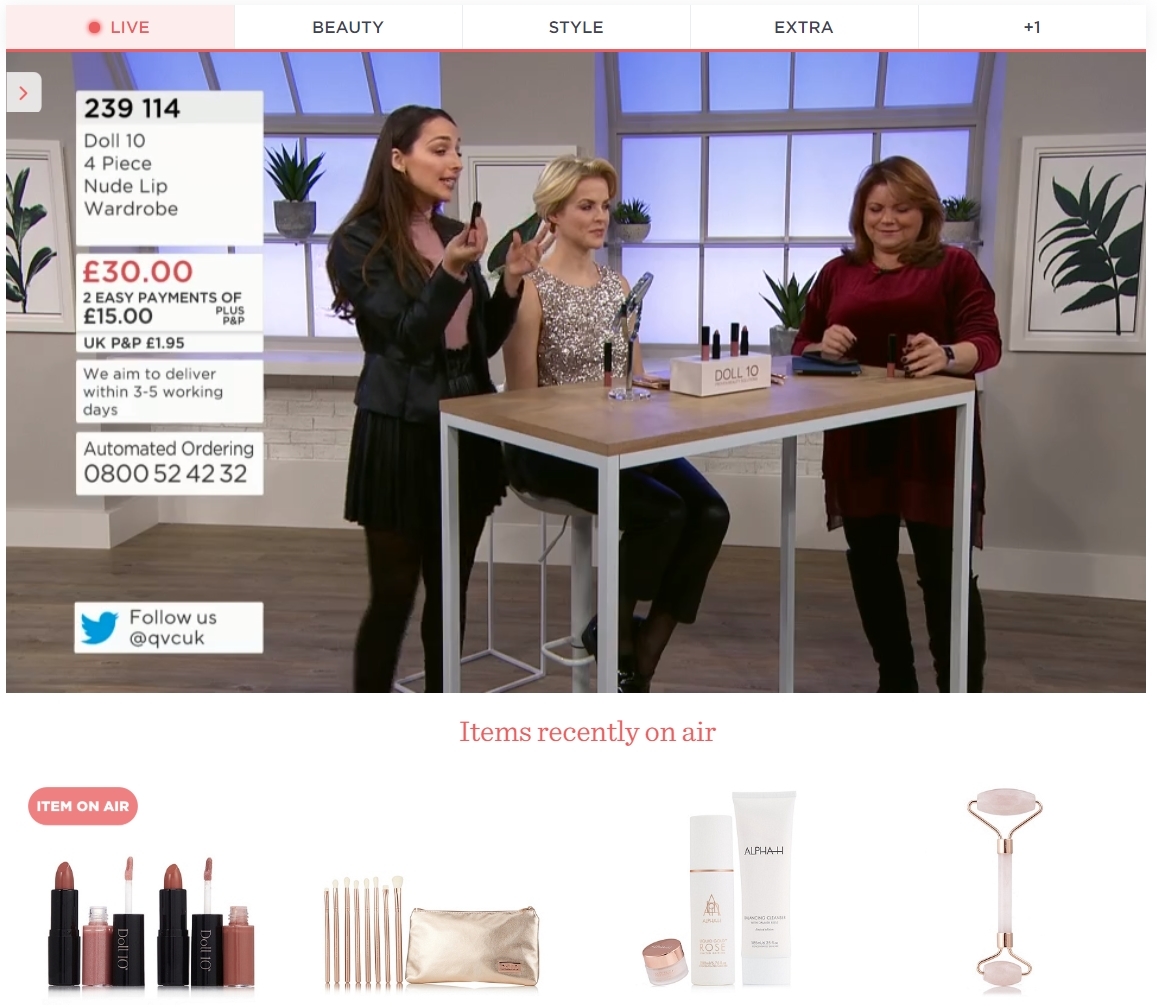 Review of QVC UK Inhome shopping experience Best Scheme