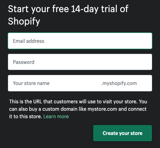 Shopify 