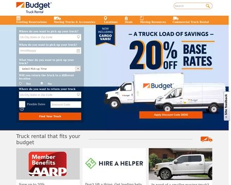 Budget Truck Rental Review